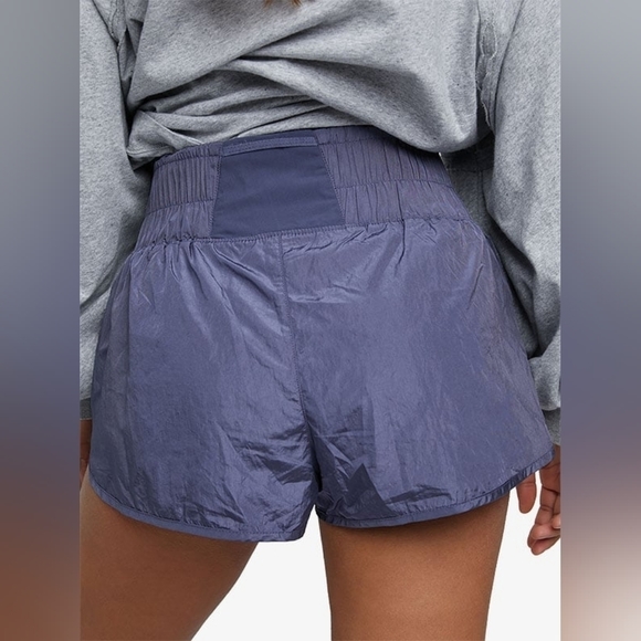 NWOT Free People "The Way Home" Running Shorts in Purple - Picture 3 of 7